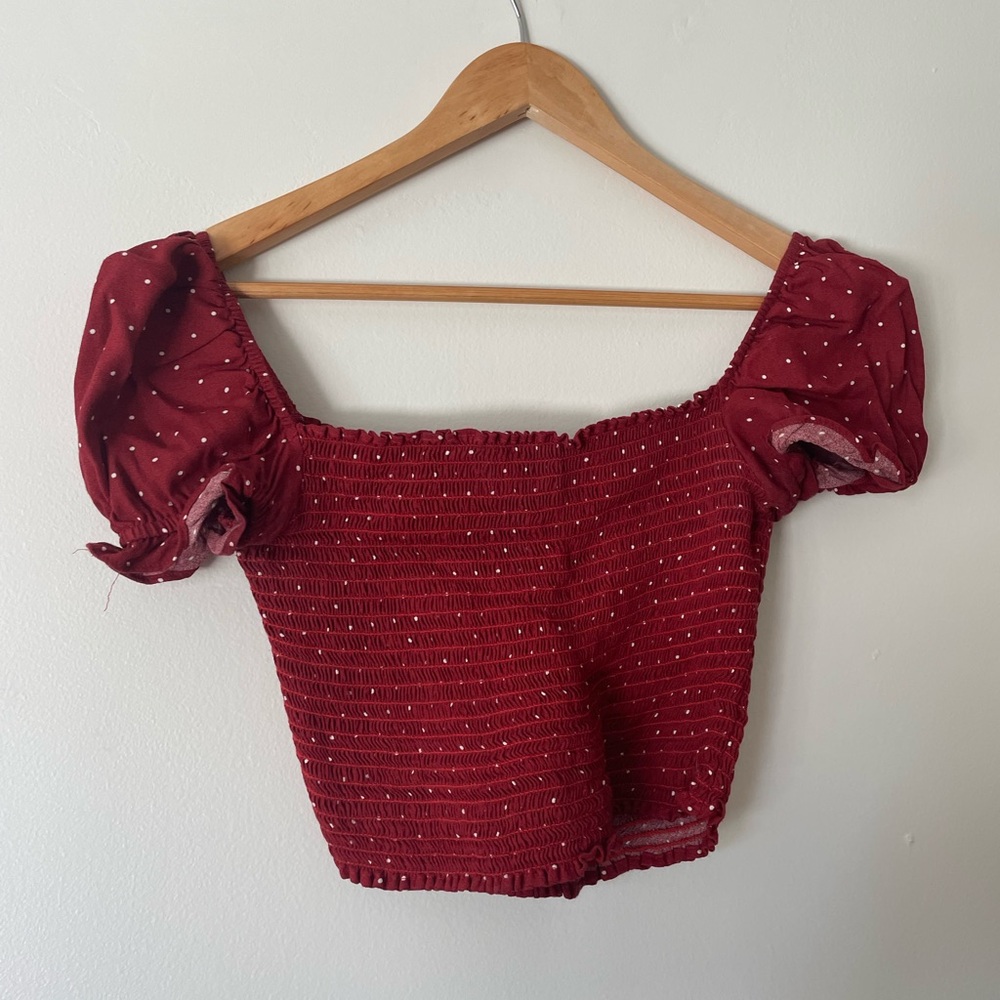REFORMATION Smocked Women's Top